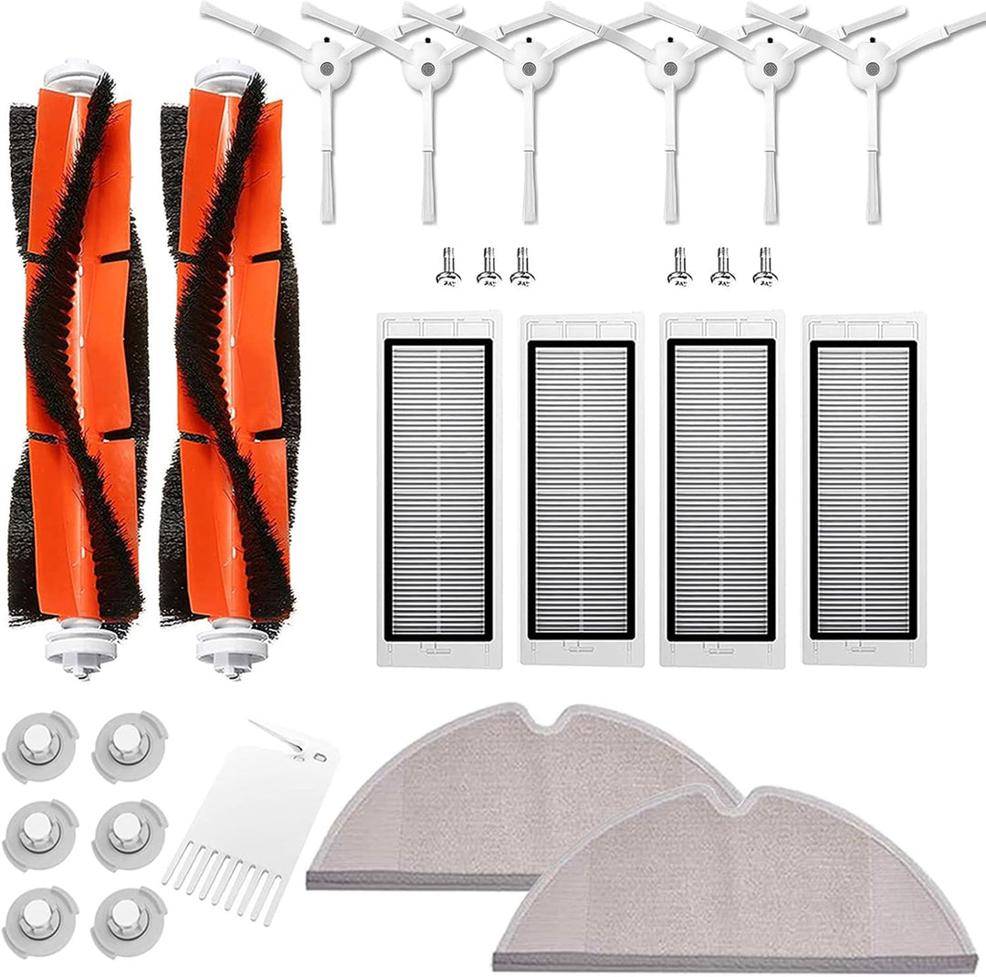 Zubehör für Xiaomi Saugroboter, Ersatzteile für Xiaomi Roborock S50 S51 S55 S5 max S6 S60 S65, HEPA