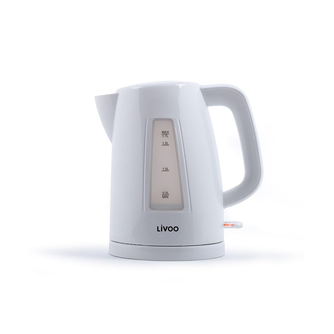 Livoo Wasserkocher 1,7 l DOD184N – 1850-2200 W – abnehmbarer Kalkfilter, 360°-Sockel, automatische A