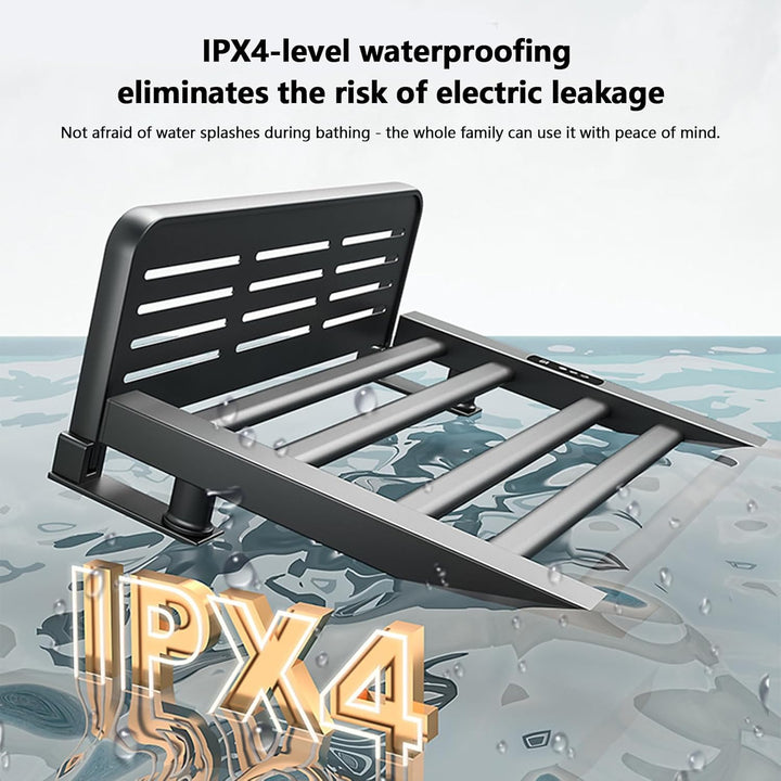 Handtuchheizkörper Elektrisch Klein mit Regal, 80W Handtuchtrockner Heizkörper, Bad Heizkörper Elekt