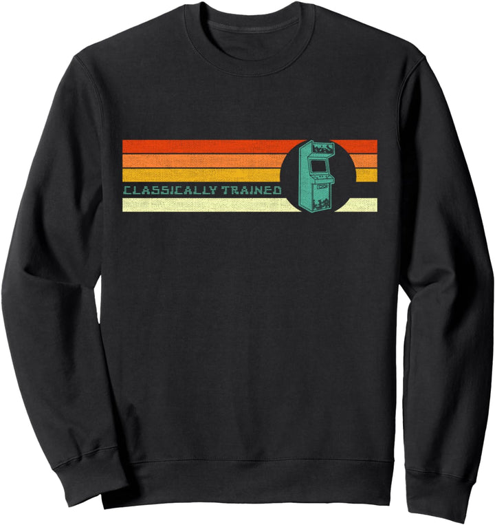 Vintage Videospiele klassisch trainiert - Gamer Retro Sweatshirt