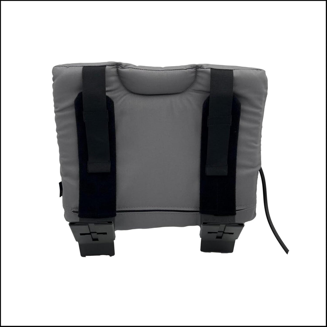 Sitback Air Universales Rückenstützkissen Stoff Grau, Stoff Grau