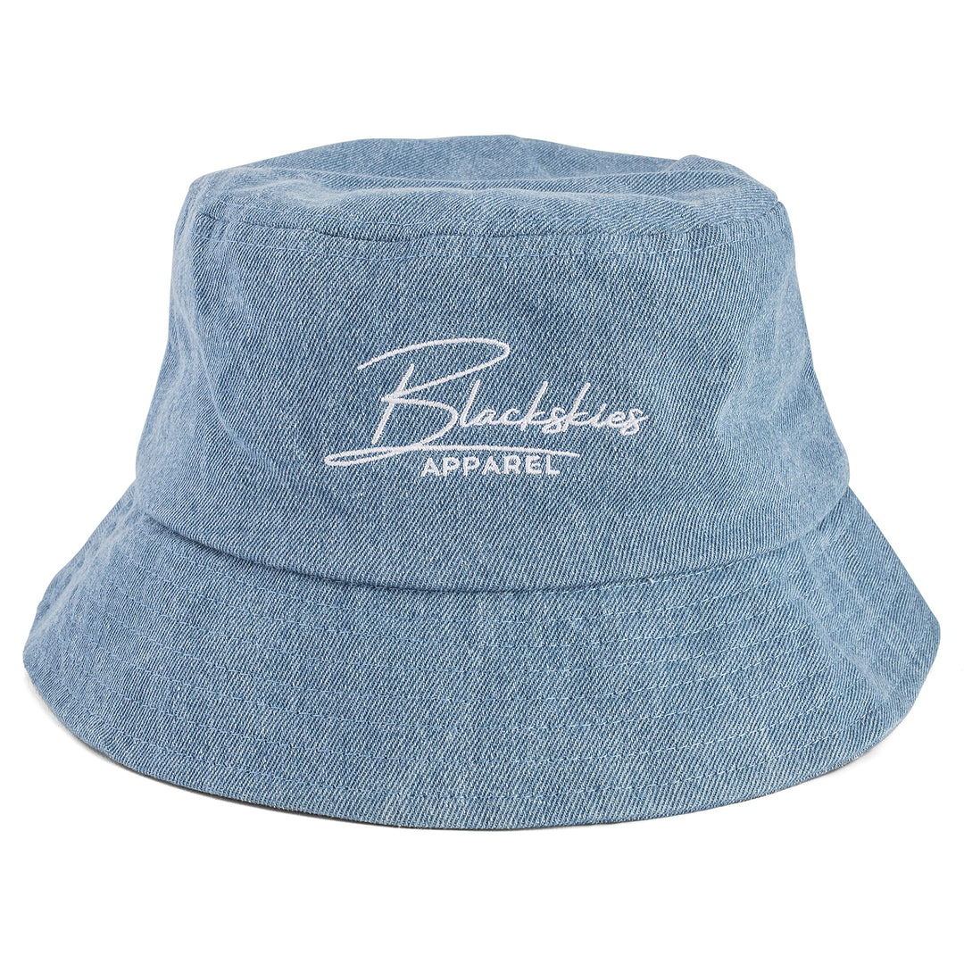 Blackskies EOS Bucket Hat | Herren Damen Unisex Sonnenhut Fischerhut Jeans Denim Einheitsgrösse Eos