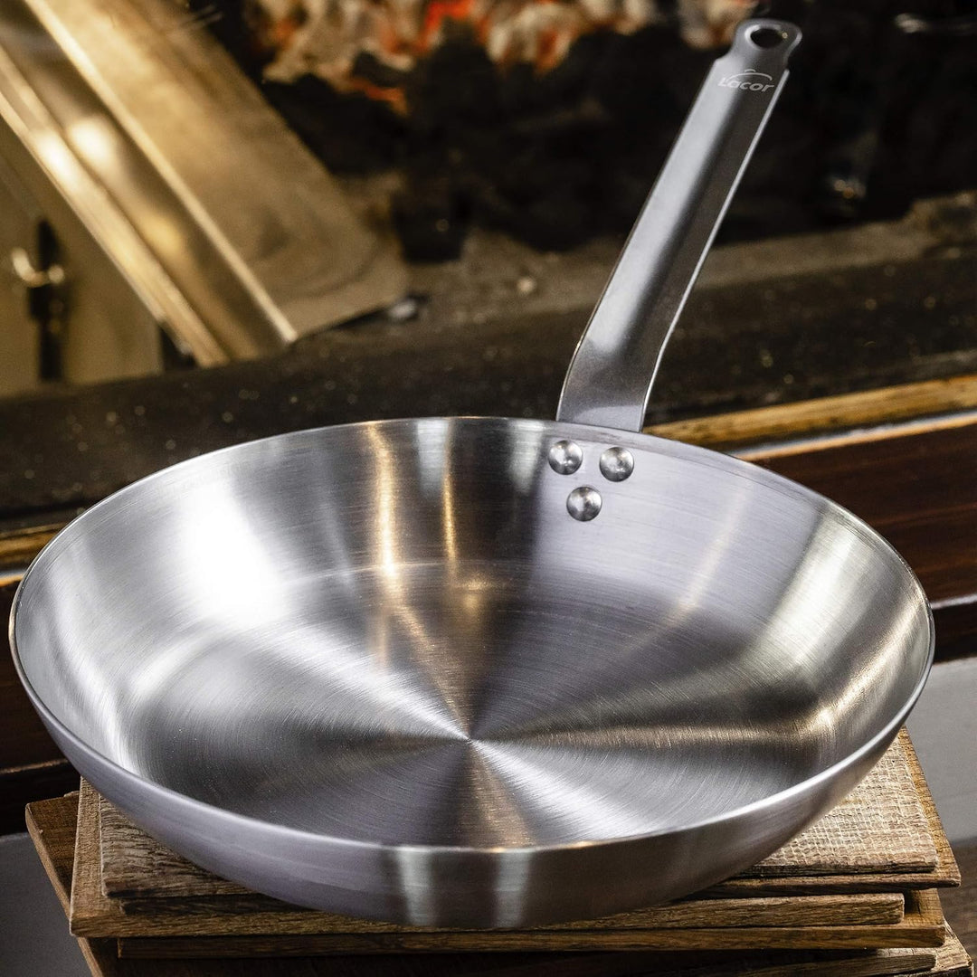 Lacor Eisen Pfanne, Gusseisen, Grau, 53.5 x 28 x 9.5 cm