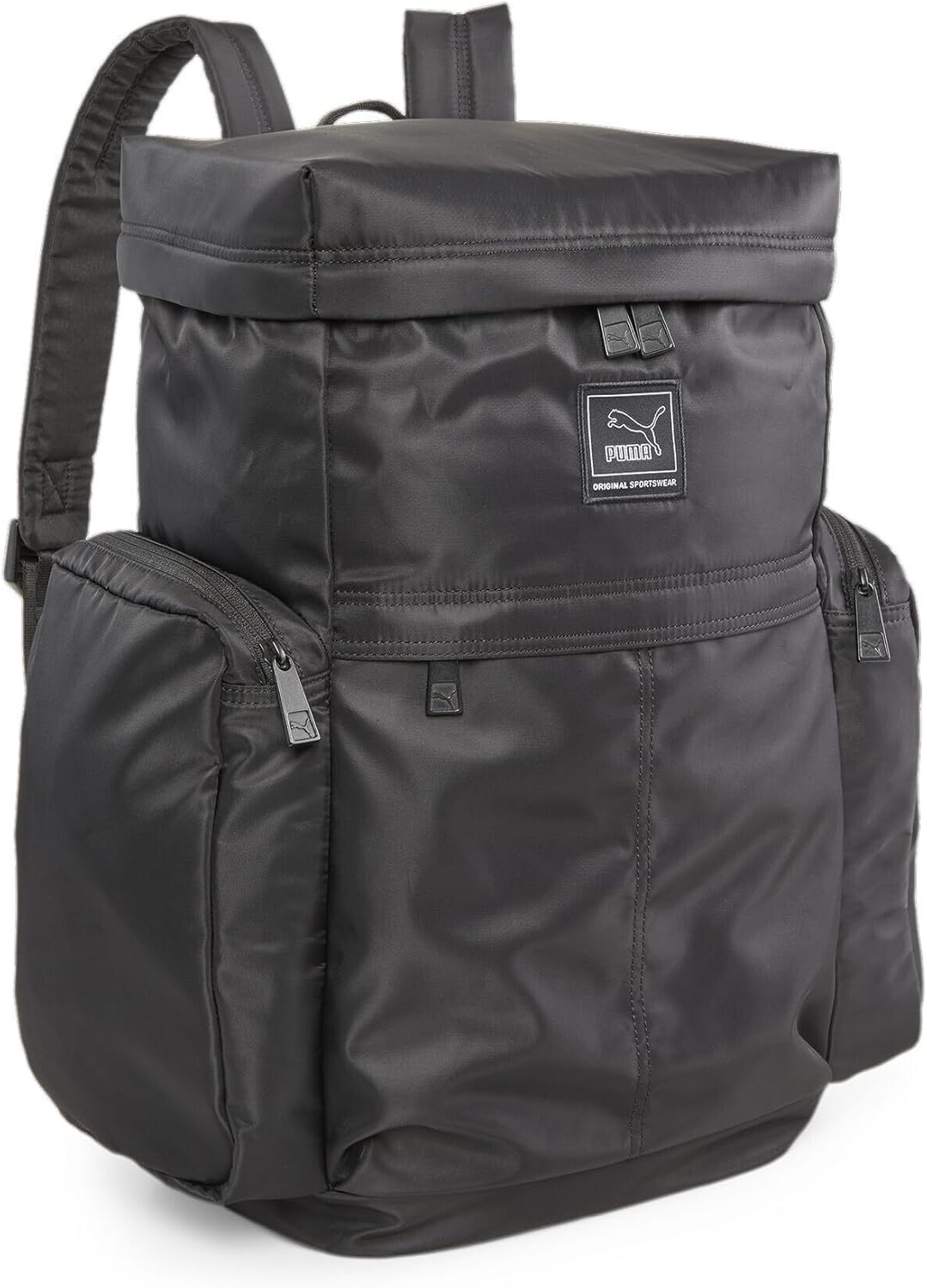 PUMA Unisex Classics Lv8 gewebter Rucksack, Schwarz, Einheitsgrösse