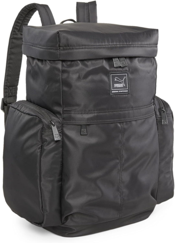 PUMA Unisex Classics Lv8 gewebter Rucksack, Schwarz, Einheitsgrösse