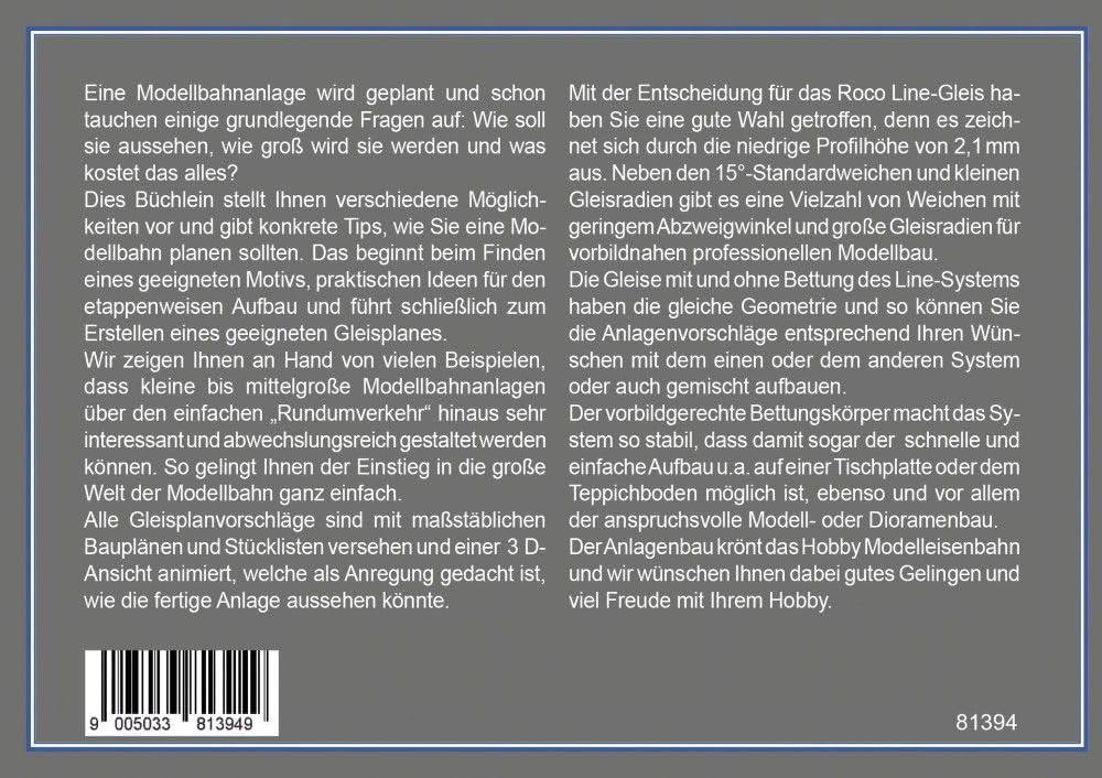 Roco HO Rocoline Track Plans Book