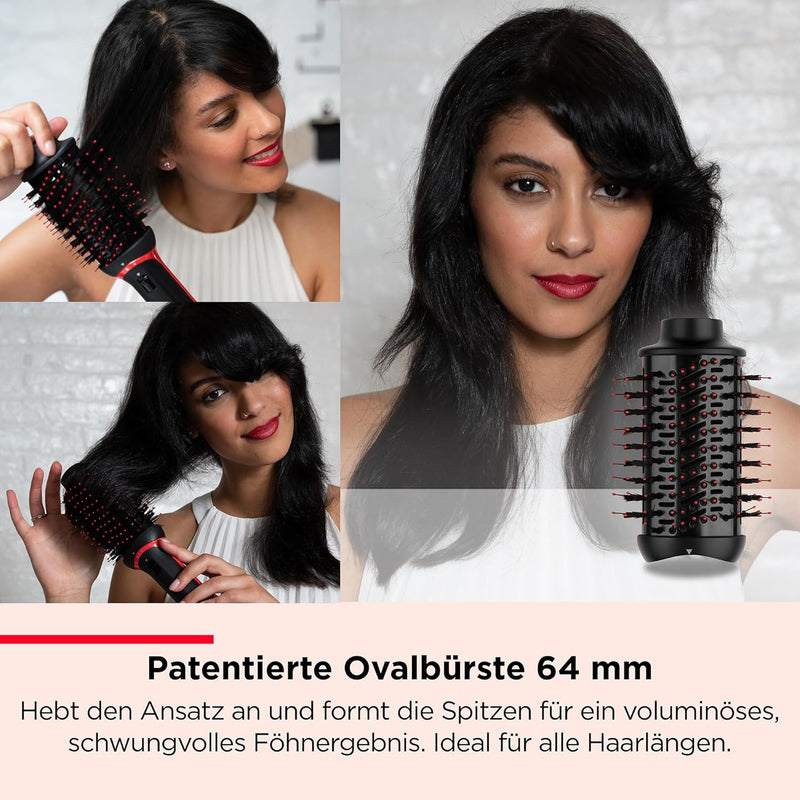 Revlon One-Step Haartrockner & Multi-Styler - 3-in-1-Tool - (Abnehmbarer Kopf, Lockenstab, Haartrock