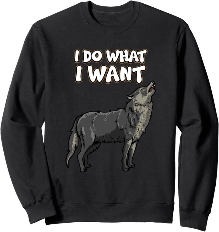Ironie Sarkusmus Lustig Witzig - I Do What I Want Sweatshirt