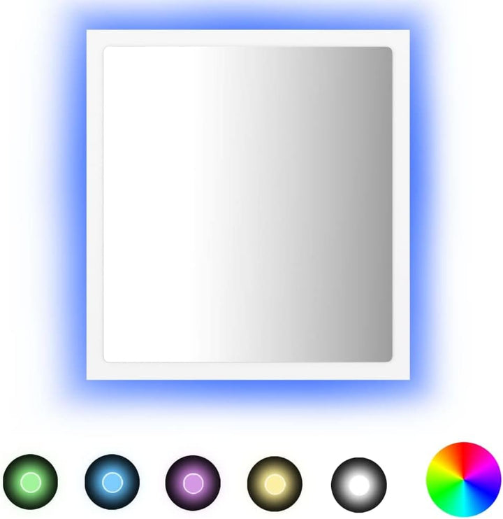 vidaXL LED Badspiegel Wandspiegel Badezimmerspiegel Lichtspiegel Spiegel Hängespiegel Bad Badezimmer