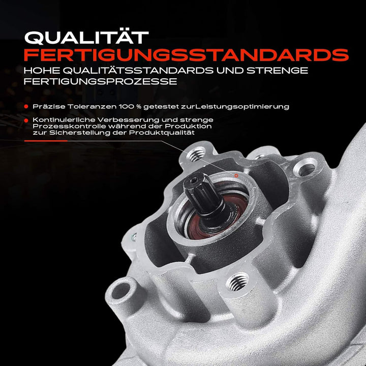 Frankberg Wasserpumpe Kompatibel mit Mondeo III B4Y B5Y BWY 2.0L 2.2L 2000-2007 Transit FA FB FC FD