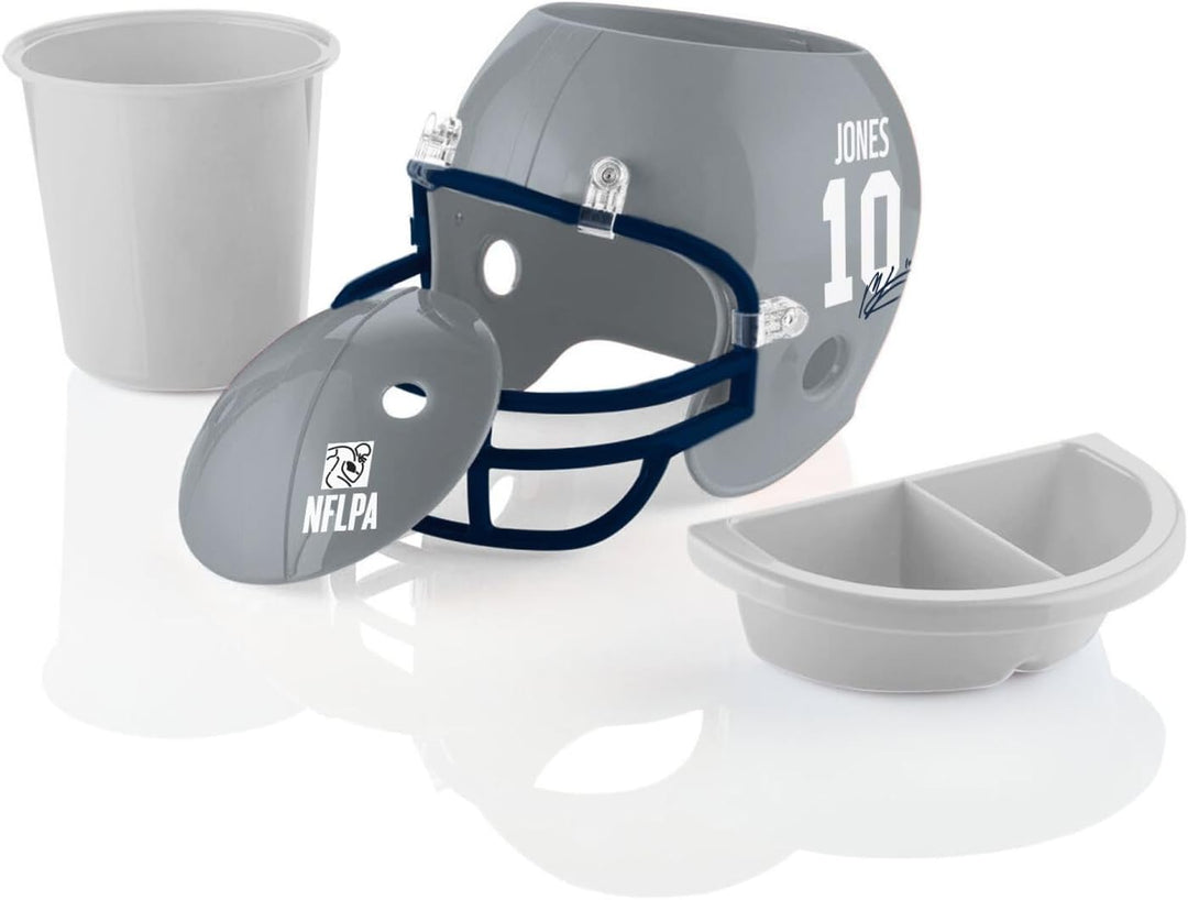 New England Patriots NFLPA American Football Snack Helm Helmet ** Jones **