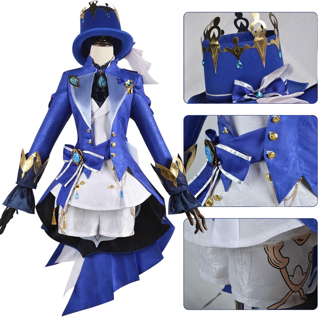 Genshin Cosplay Venti Yae Miko Raiden Shogun Arlecchino Cosplay Kostüm Skirk Cosplay Halloween Anzug