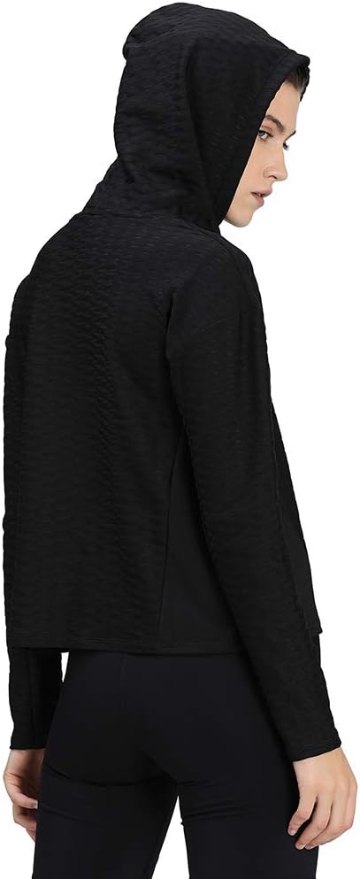 PUMA Damen, Train Flawless Pullover Hoodie T-shirt M Puma Black, M Puma Black
