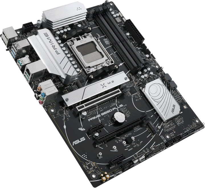 ASUS Prime B650-PLUS CSM Mainboard Sockel AMD AM5 (Ryzen 7000, ATX, DDR5 Speicher, PCIe 5.0 M.2, 2.5