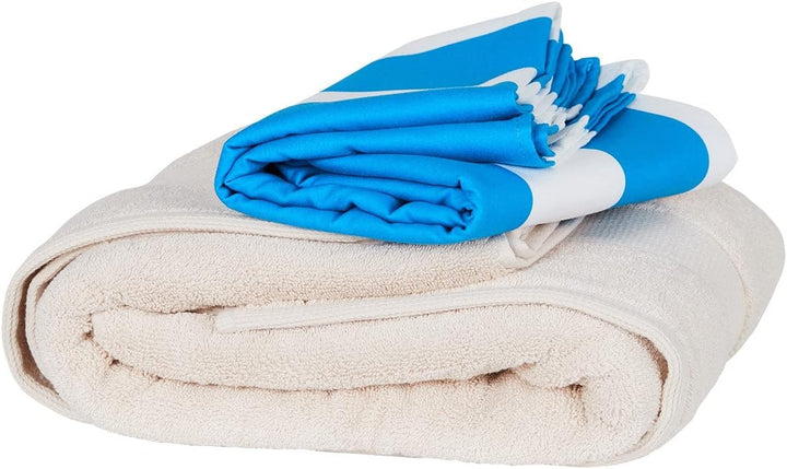 Dock &amp; Bay Strandhandtuch - Schnell trocknende Mikrofaser, ohne Sand - Kompakt, Leicht - 100% recyce