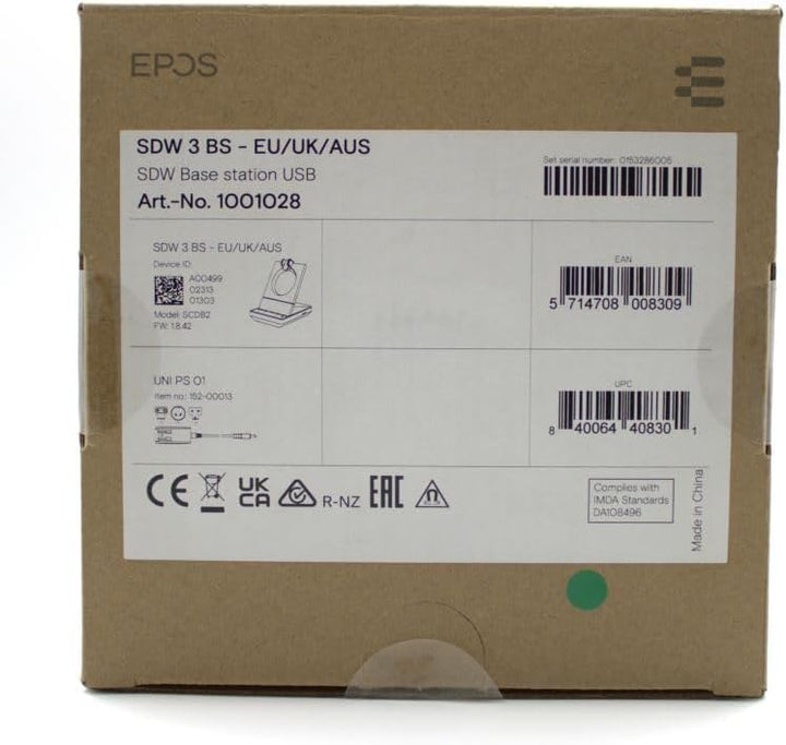 EPOS Sennheiser IMPACT SDW 3 BS - EU/UK/AUS - 1001028