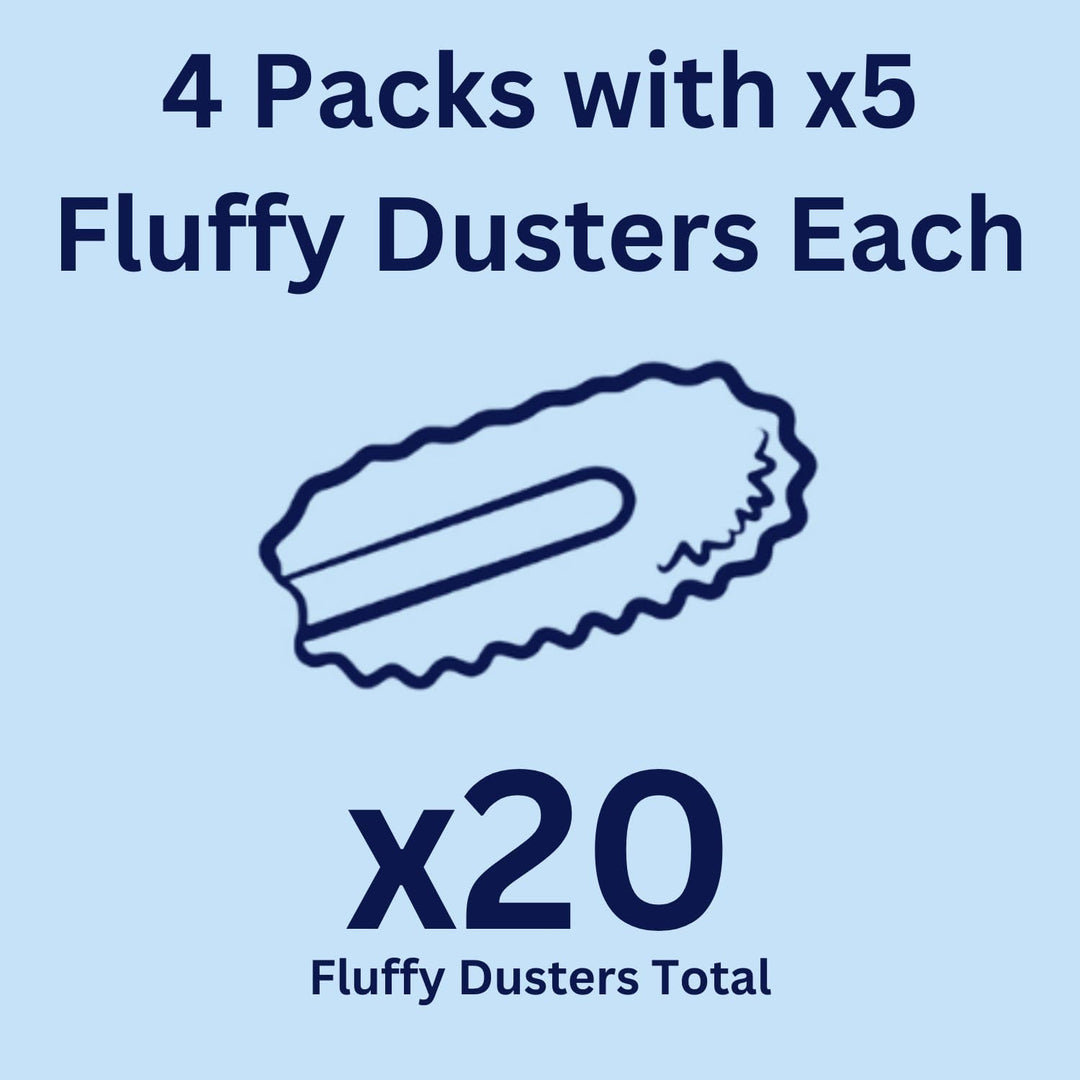 Pledge Ersatz für flauschige Staubwedel 4er Pack (4x5 Nachfüllungen)