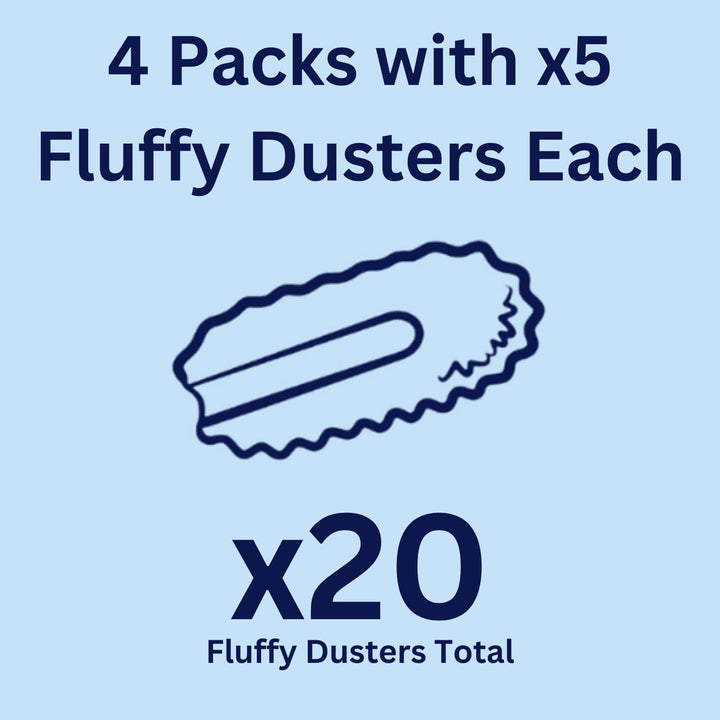 Pledge Ersatz für flauschige Staubwedel 4er Pack (4x5 Nachfüllungen)
