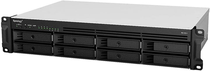 Synology 8 Bay RackStation RS1221+ (Diskless) 8-bay; 4GB DDR4 RS1221+, 8-bay; 4GB DDR4 RS1221+