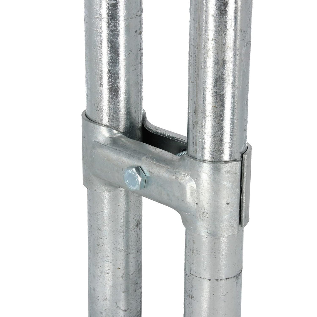 Doppelschelle, A 2" (Ø 60,3 mm) x B 1 1/2" (Ø 48,3 mm)