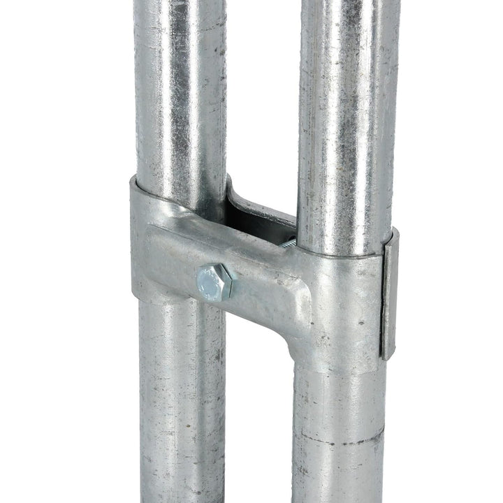 Doppelschelle, A 2" (Ø 60,3 mm) x B 1 1/2" (Ø 48,3 mm)