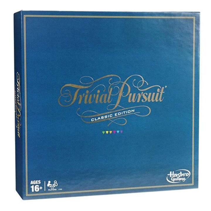 Hasbro Gaming, Trivial Pursuit (Spiel), ab 16 Jahren, 2 - 4 Spieler, C1940103 Single blau (Italienis