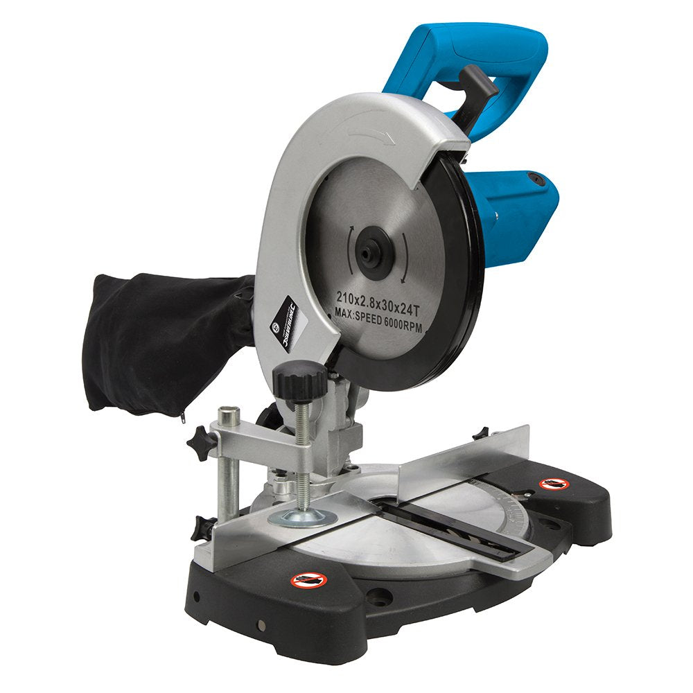 Silverline 262705 Heimwerker Kapp- und Gehrungssäge, 1400 W, 210 mm