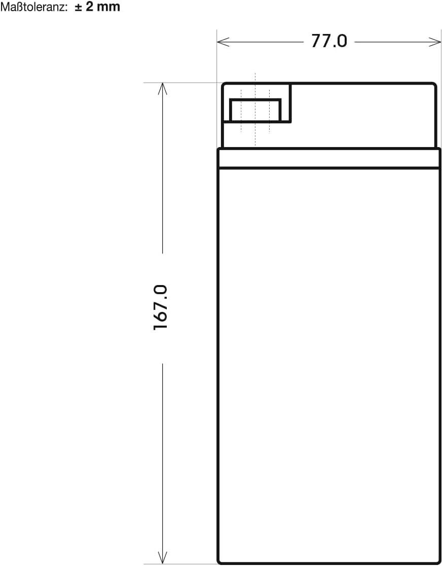 BIG E-Backup AGM Notstrombatterie für EPS- und USV-Systeme, Speicher- & Kommunikationssysteme, Alarm