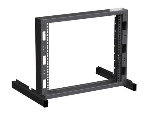 Rack Magic - 9HE 19" Rackstand - Schwarz - 19 Zoll Rack Gestell - Serverschrank - Rack Schrank