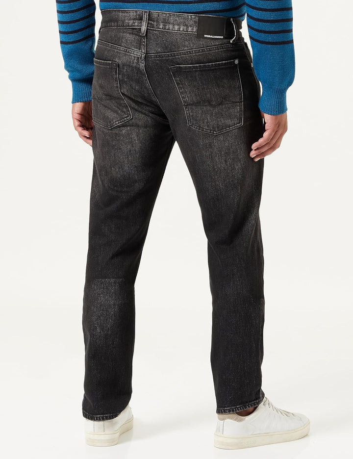 7 For All Mankind Herren Jeans 40 Schwarz, 40 Schwarz