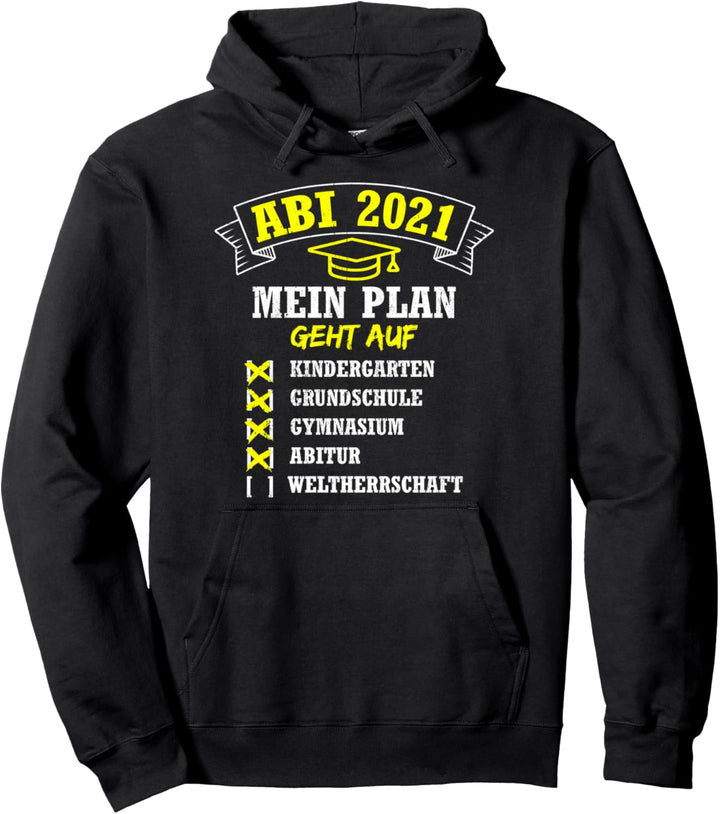 Abitur 2021 Geschenk Pullover Hoodie