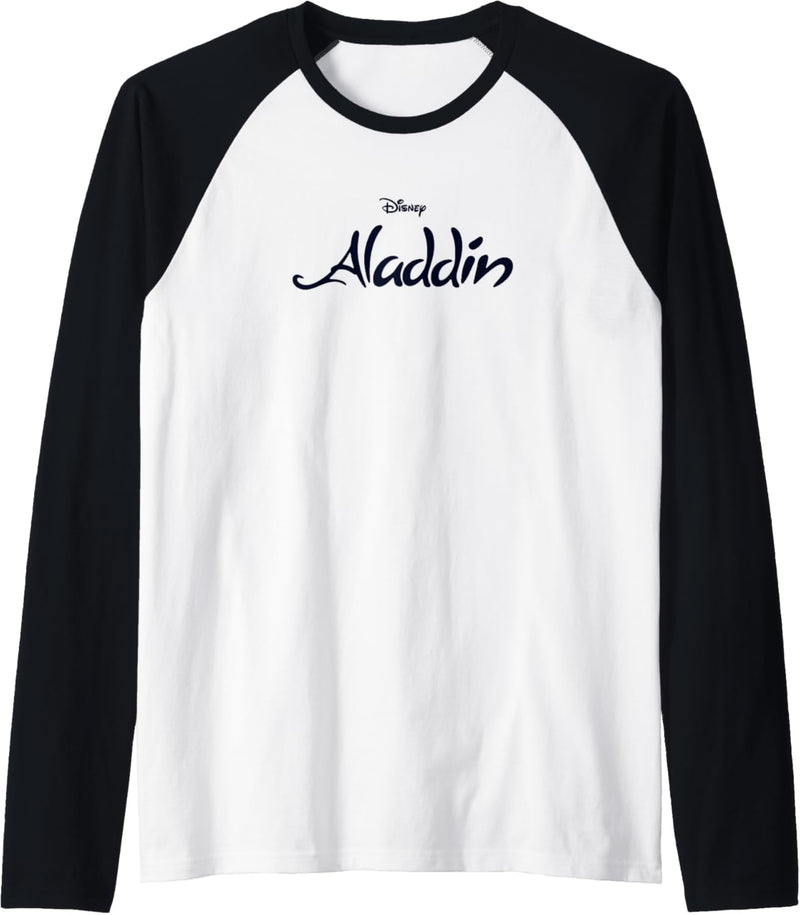 Disney Aladdin Classic Movie Logo Raglan