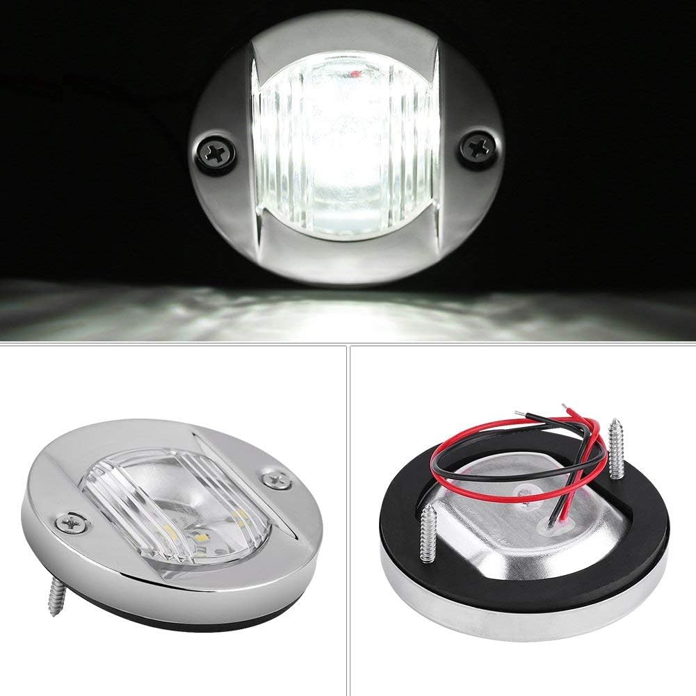 Keenso Marine Hecklicht, 12V Wasserdicht Boot Licht LED Navigationslicht Hecklicht Ankerlicht für Bo