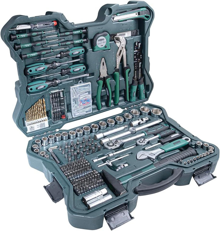 Brüder Mannesmann M29088 Steckschlüssel und Werkzeugsatz, 303-tlg