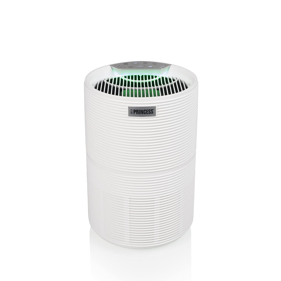 Princess Smart Luftreiniger – bis zu 160 m³/h und 20 m² - 3 Filtersysteme – HEPA Filter H13 - App- u