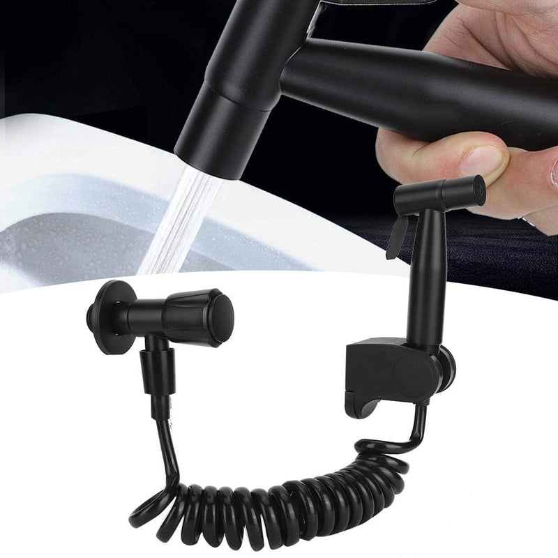 G1/2 Gewinde Edelstahl Bidet Sprayer Set Schwarz Für Badezimmer Toilette Schwarz B Style