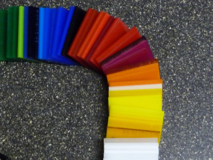 Platte Acrylglas GS 1000 x 500 x 3 mm, satiniert, farblos DC beidseitig alt-intech®