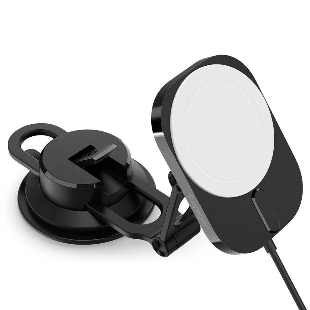 Spigen OneTap Pro 3 15W MagSafe Autohalterung Ladegerät, [MFM(Made for MagSafe) Modul-Zertifiziert],