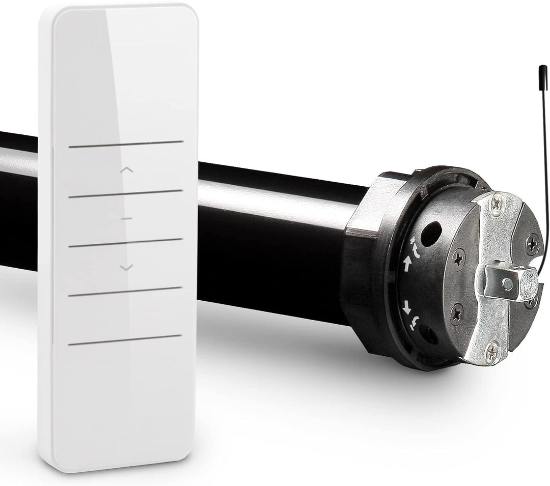 NOBILY Rolladen-Komplett-Set f. 60mm Achtkantwelle Mechanischer Funk Maxi-Rolladenmotor PR5 20Nm + M