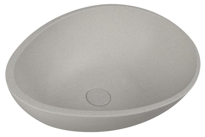 Aufsatzwaschtisch Aufsatzwaschbecken Waschschale Waschtisch Beton 53x39 Sandstein