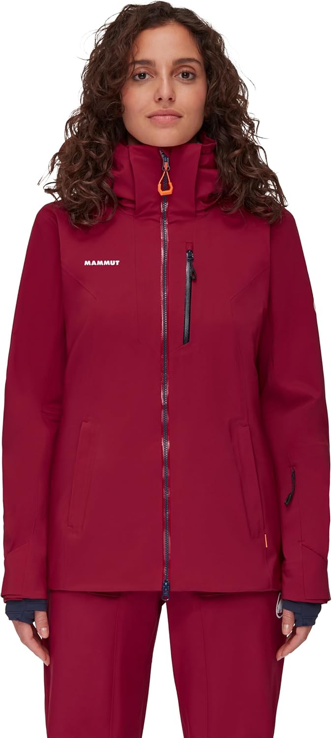 Mammut Damen Stoney Hardshelljacke mit Kapuze S blood red, S blood red
