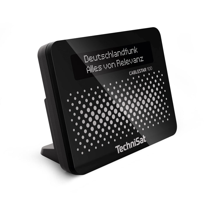 CABLESTAR 100 Digitalradio (für unverschlüsselte digitale Radioprogramme via Kabelnetz) schwarz
