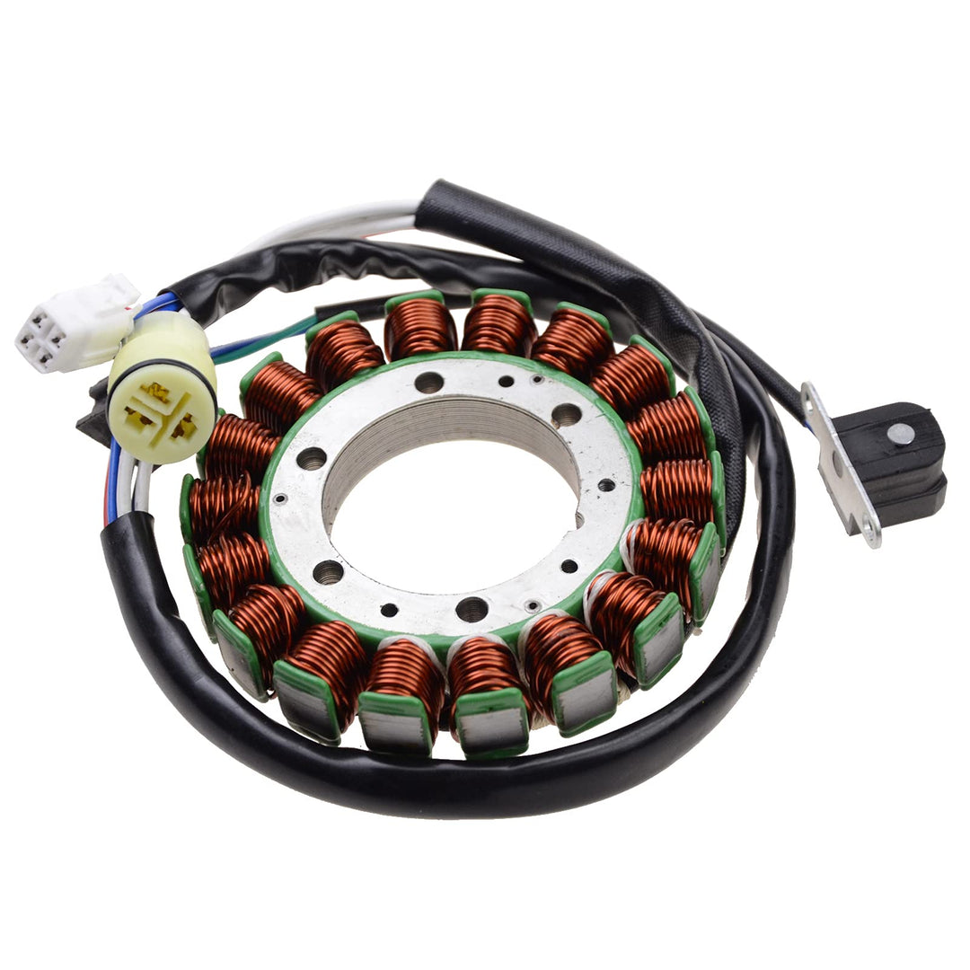 WOOSTAR 18 Spule Magneto Stator Ersatz für Warrior 350 YFM350 Raptor 350 YFM350 Wolverine 350 YFM350