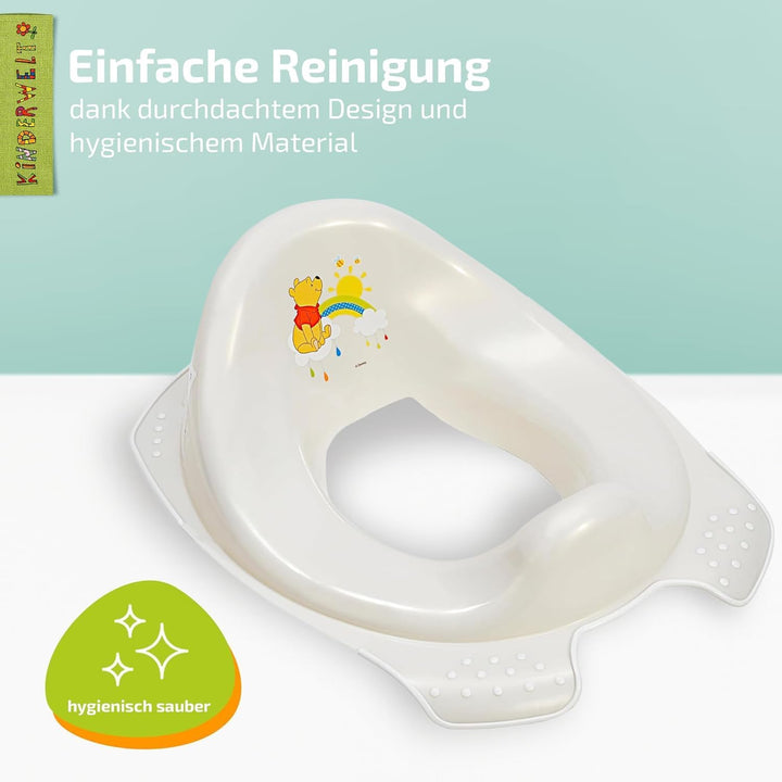 KiNDERWELT Töpfchen Set - für Kleinkinder, Topf, WC Aufsatz, Hocker, Windeleimer (2er Set mit 2-stuf
