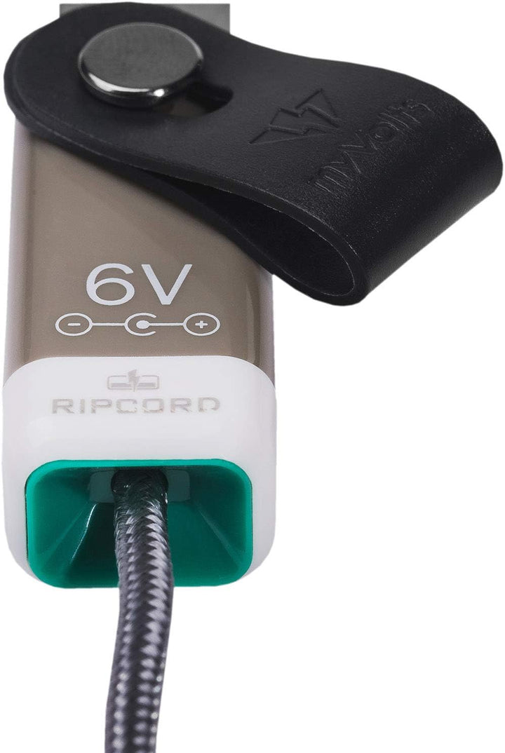 myVolts Ripcord-USB-Ladekabel mit 6V DC Ausgangsstecker kompatibel mit Motorola MBP481AXL Baby Unit