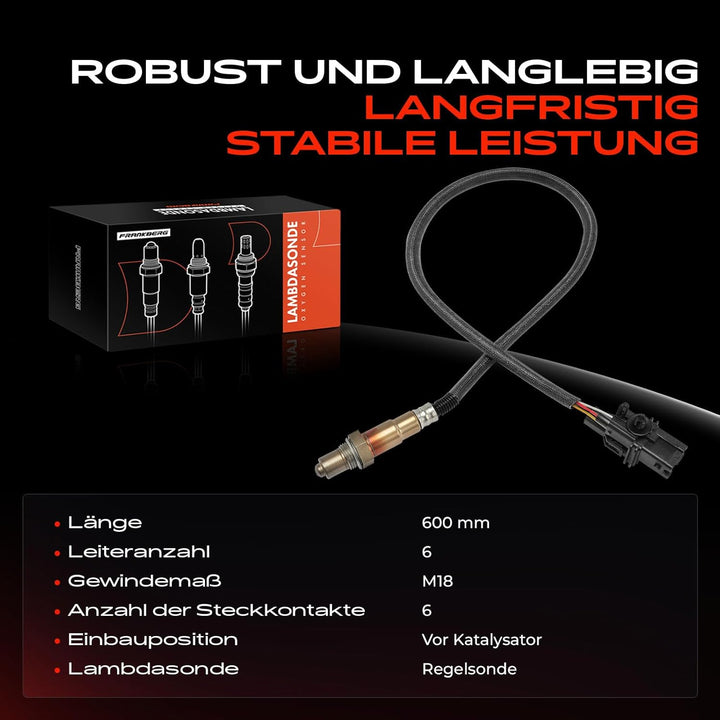 Lambdasonde Regelsonde für CTS SRX FX35 M35 Altima Elgrand Pathfinder Kuga 1984-2017 12575657