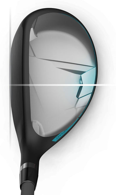 Wilson Dynapower Hybrid-Golfschläger für Damen, 4/5/6 Rechts Graphit Steif 4 Hybrid, Rechts Graphit