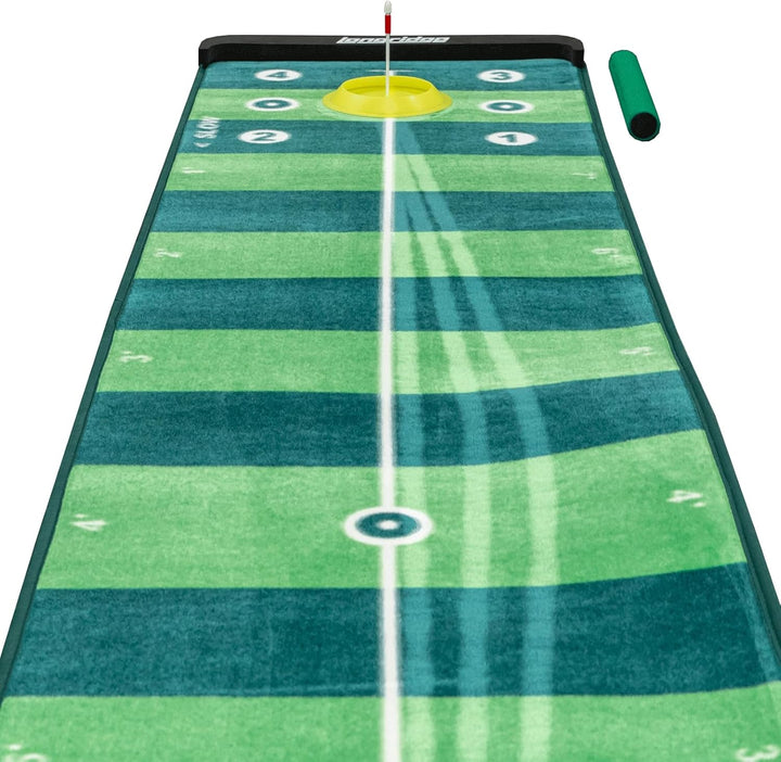 LONGRIDGE 4-Gang-Golf-Putting-Matte, Grün