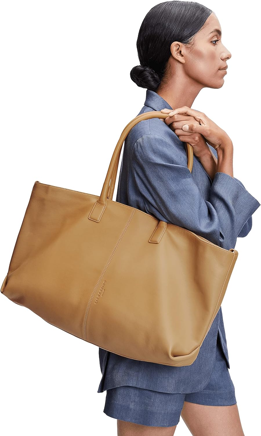 Liebeskind Damen Kodiaq Chelsea Shopper Large Egg Shell, Egg Shell