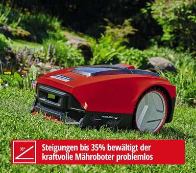 Einhell Mähroboter FREELEXO 350 Power X-Change (Li-Ion, Second-Area-Modus, bis 35% Steigung, für 350